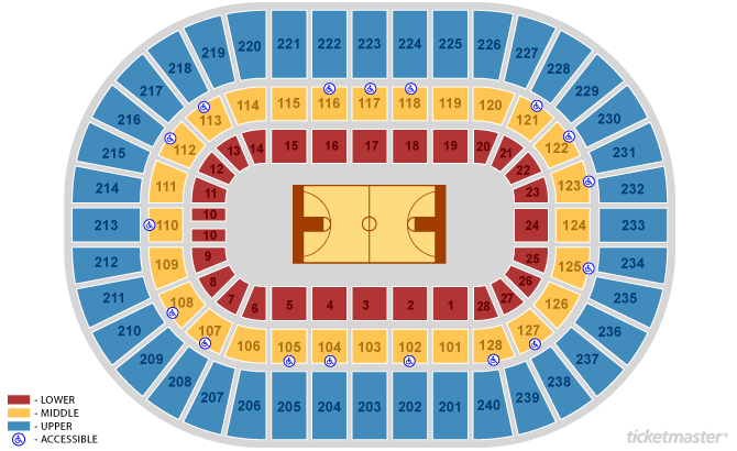 Seating Charts Nassau Coliseum