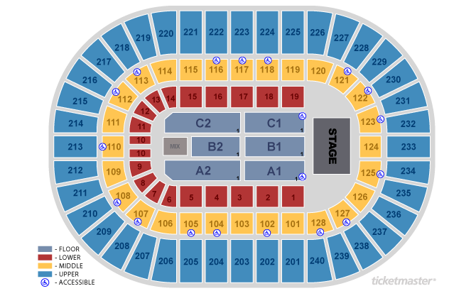 Seating Charts Nassau Coliseum