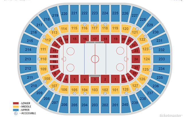 Seating Charts Nassau Coliseum